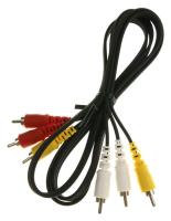 Panasonic 3x cinchstecker/3x cinchstecker                              VJA0788