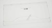 WHIRLPOOL/INDESIT Lade-afdekking                                               482000090750