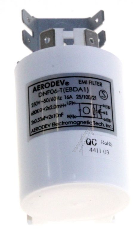 BEKO/GRUNDIG/ARCELIK Ontstoorfilters                                              C00916212