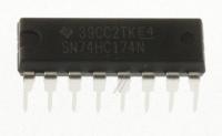 TEXAS-INSTRUMENTS Ci amplificateurs SN74HC174N