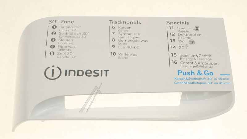 WHIRLPOOL/INDESIT Kap van wasmiddelbakje                                       488000664713