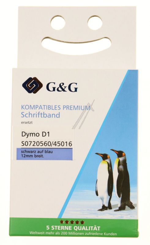 G&G Rubans d`encreur couleur et noir 17094