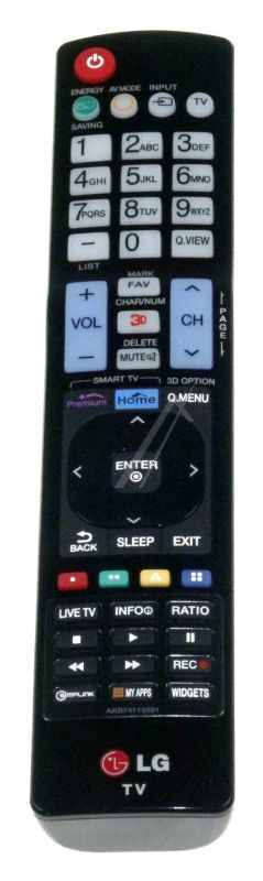 LG Télécommandes                                                AKB74115501