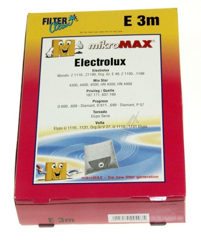 FILTERCLEAN Sacs aspirateur                                              FL0006K