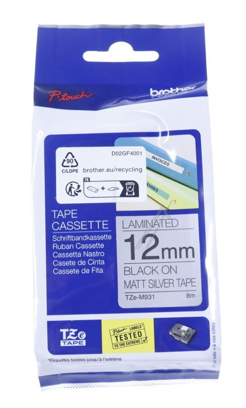 Brother Rubans d`encreur couleur et noir                             TZEM931