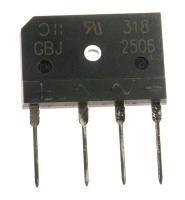 DIODES INCORPORATED Bruggelijkrichters                                           GBJ2506F