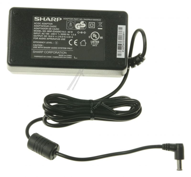 Sharp Ac-adapter                                                   RADPAA100AWZZ