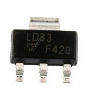 STMICROELECTRONICS Regulateurs de tension fixe posit.                           LD1117S33CTR