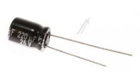 Panasonic 25v radiaal elco 105graden                                   ECA1EHG221