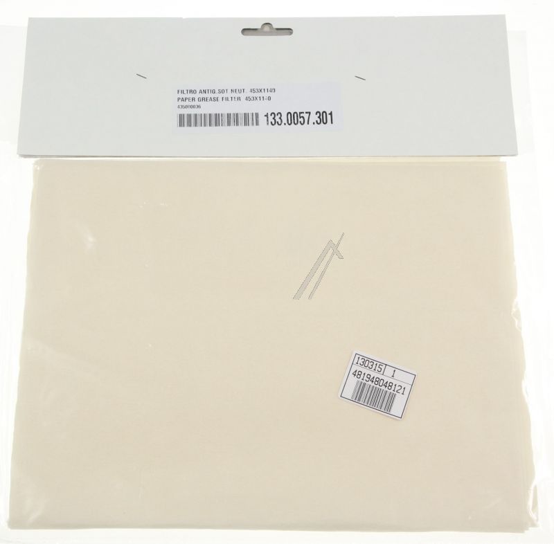 WHIRLPOOL/INDESIT Filtres a graisse                                            481948048121