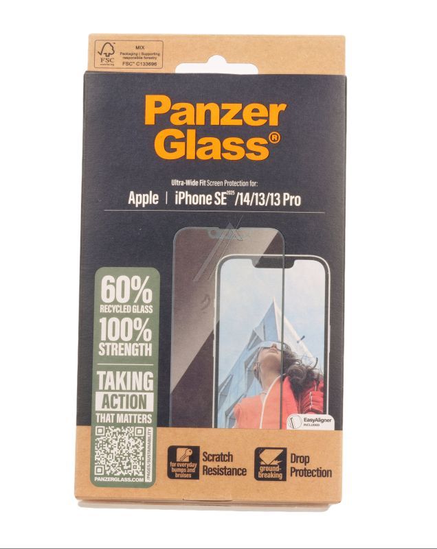 PANZERGLASS Display-beschermfolie                                        PGRNUWFG29845
