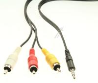 JVC Cordons audio/video                                          QAM1309001