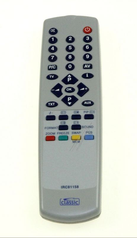 Classic Télécommandes classics 1 pour 1                              IRC81158