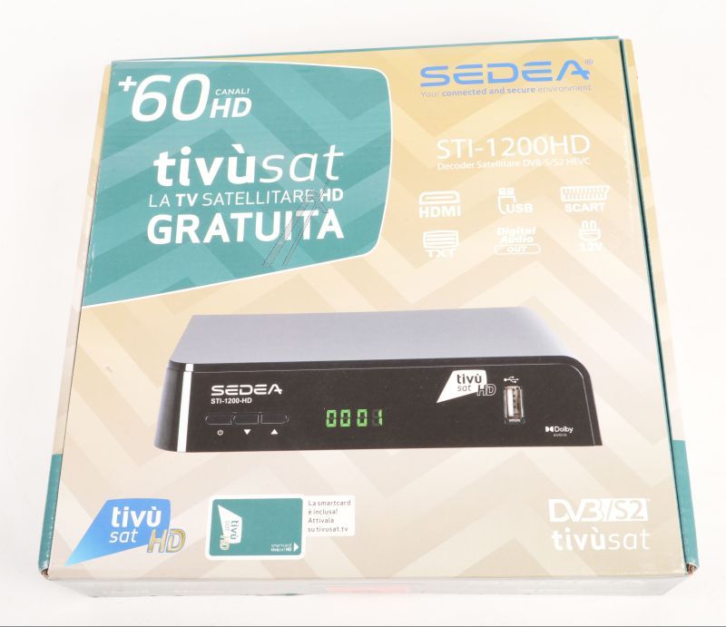 Sedea Satelliet+cai antennes 