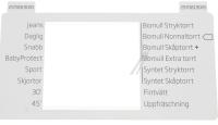 BEKO/GRUNDIG/ARCELIK Capots de dosseret                                           C00908631