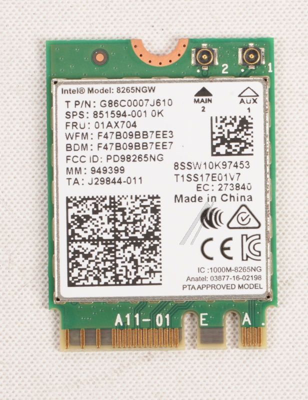 IBM-LENOVO Wireless-lan reseau                                          01AX704