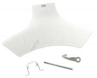 WHIRLPOOL/INDESIT Poignees porte lave linge                                    482000092448