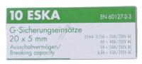 ESKA Glaszekering 5x20mm traag                                    522517