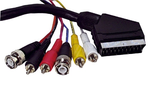 COM Scartstecker/bnc-stecker                                     