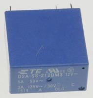 TE CONNECTIVITY Printrelais tot 12v OSASS212DM3
