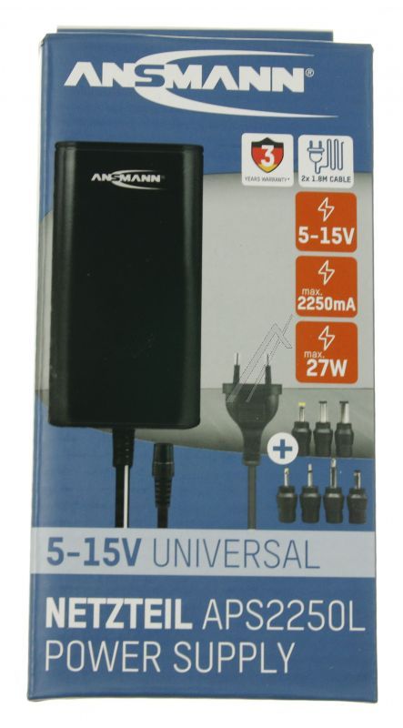 Ansmann Netadapter universeel                                        12010025