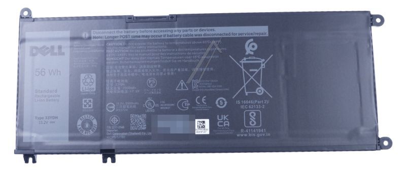 Dell Laptopaccu's                                                 33YDH