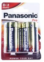 Panasonic Mono-standardbatterien                                       LR20PPG2BP