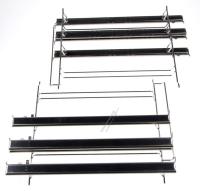 WHIRLPOOL/INDESIT Telescopische delen v. oven                                  481231018596