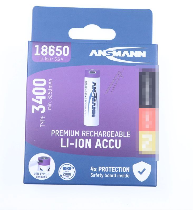 Ansmann Accumulateurs ni-mh/li-lon                                   13070003