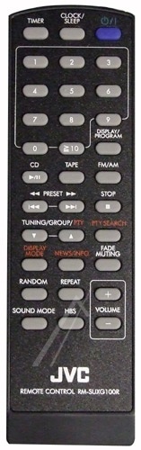 JVC Afstandsbediening                                            RMSUXG100R