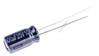 Panasonic 25v radiaal elco 105graden                                   ECA1EHG101