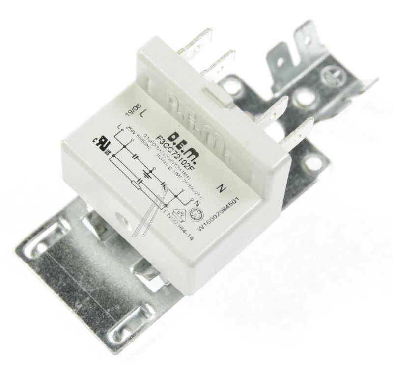 WHIRLPOOL/INDESIT Ontstoorfilters                                              482000029761