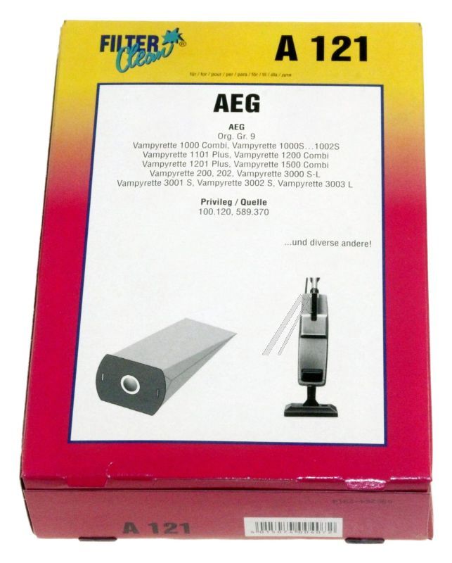 FILTERCLEAN Stofzuigerzakken                                             000035KA